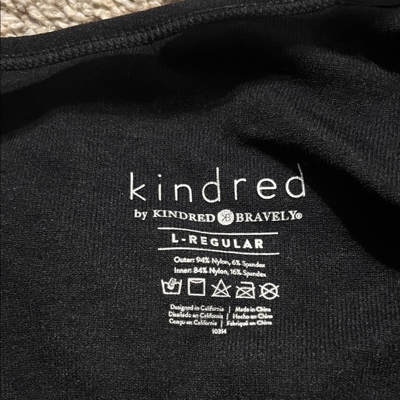 kindred by Kindred Bravely Women’s Pumping & Nursing Hands Free Bra Black Large - Picture 3 of 11